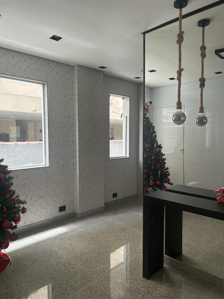 Apartamento Em Santos No Gonzaga Em Frente A Praia Buitenkant foto