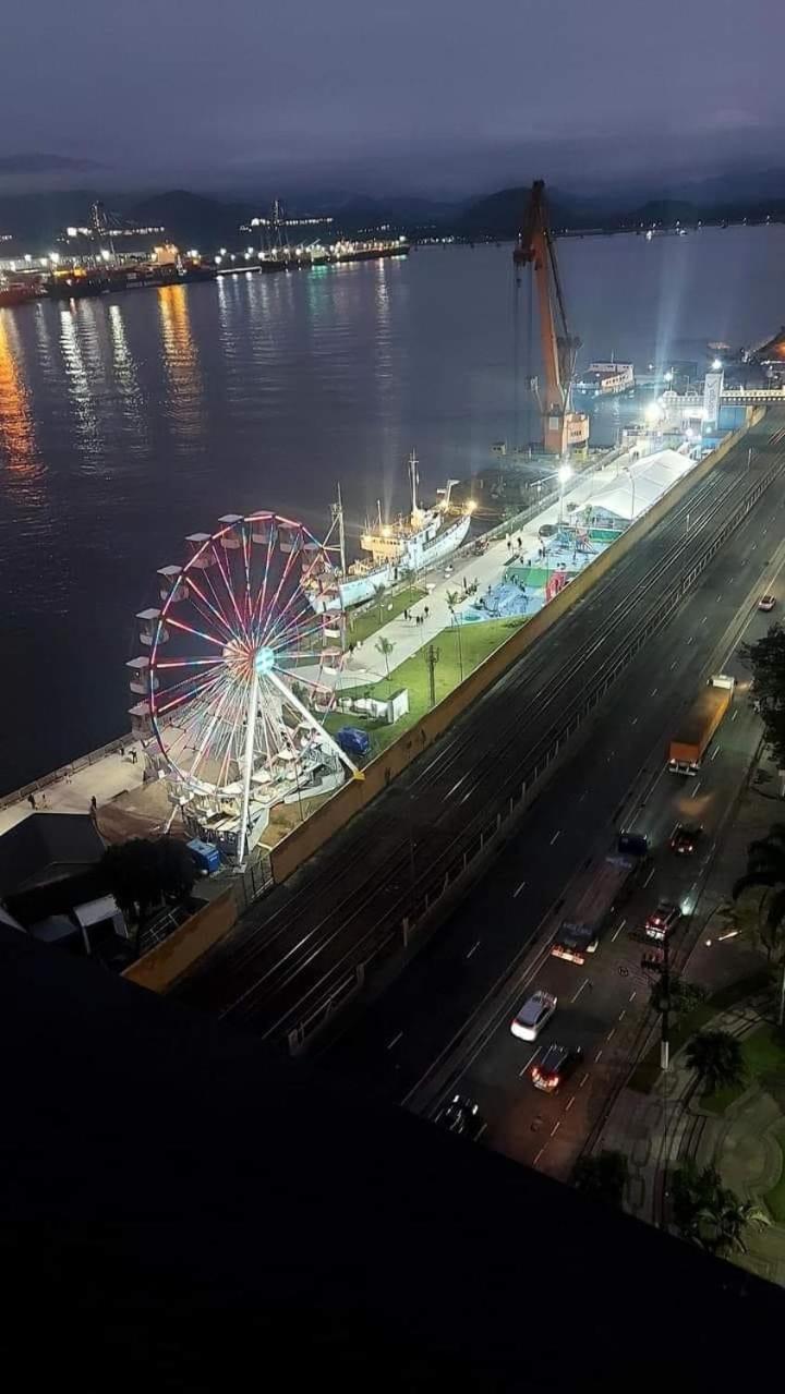 Apartamento Em Santos No Gonzaga Em Frente A Praia Buitenkant foto