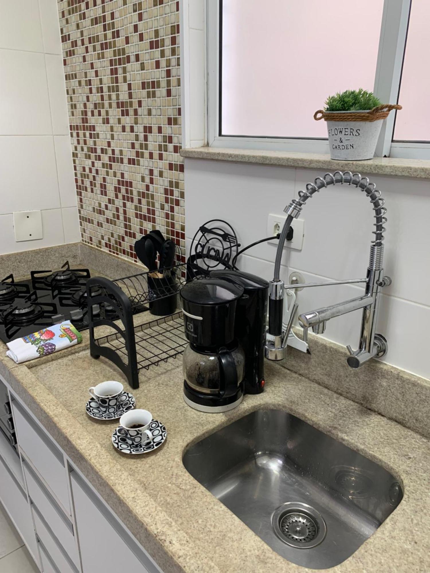 Apartamento Em Santos No Gonzaga Em Frente A Praia Buitenkant foto